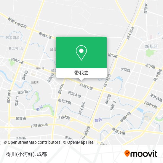 得川(小河鲜)地图