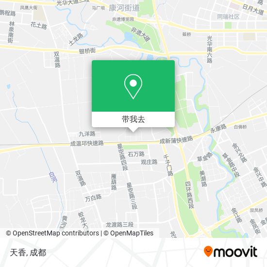天香地图