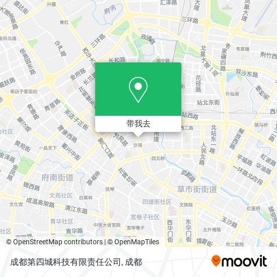 成都第四城科技有限责任公司地图