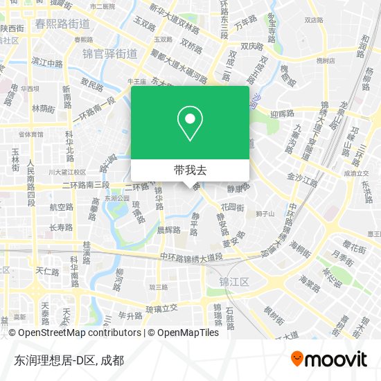 东润理想居-D区地图