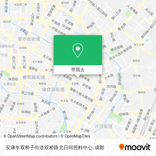 安康年双桥子街道双桥路北日间照料中心地图