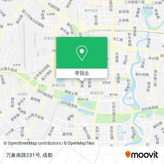 万象南路231号地图