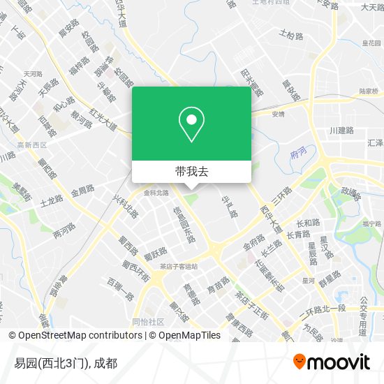 易园(西北3门)地图