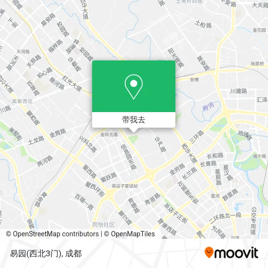 易园(西北3门)地图