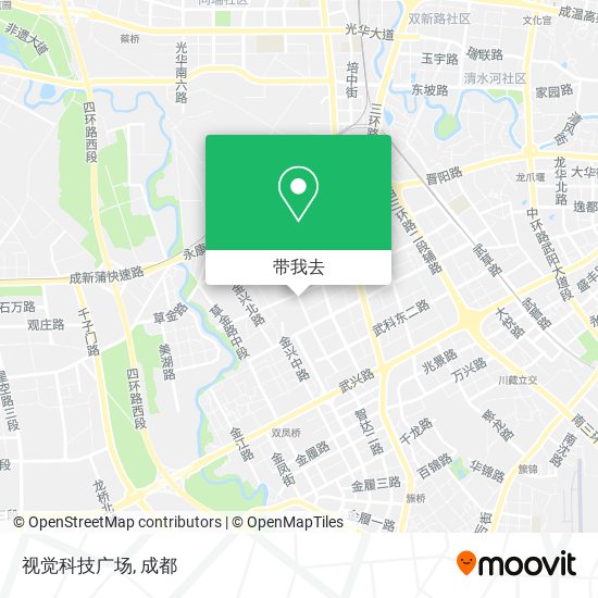 视觉科技广场地图