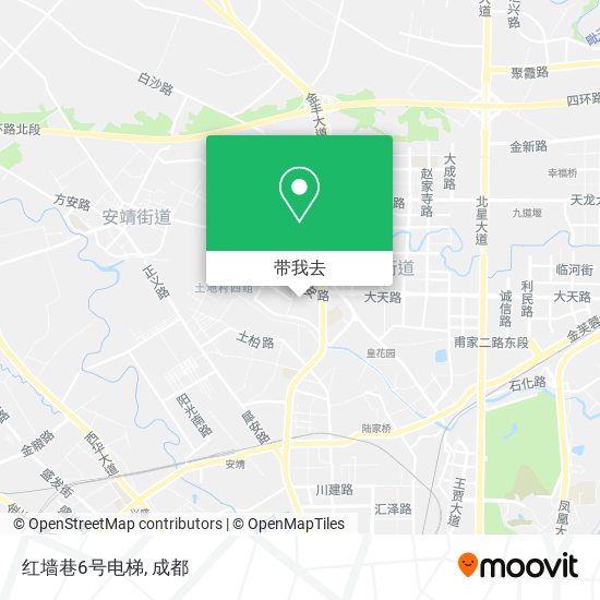 红墙巷6号电梯地图