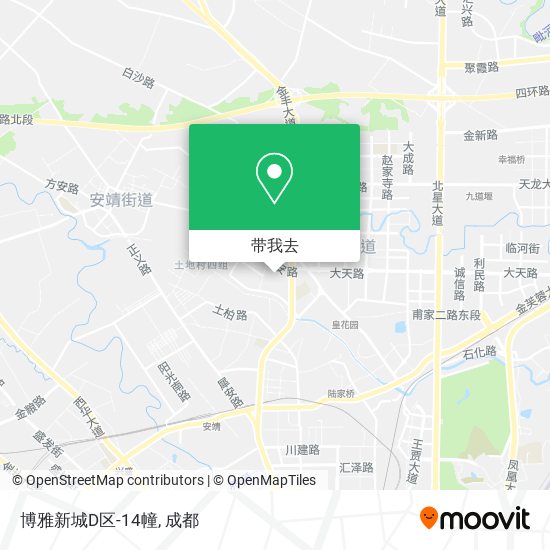 博雅新城D区-14幢地图