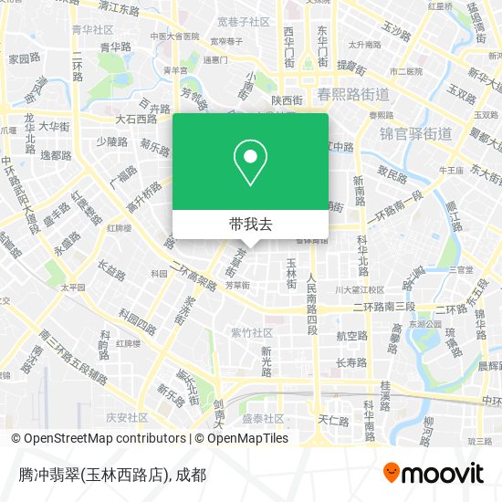 腾冲翡翠(玉林西路店)地图