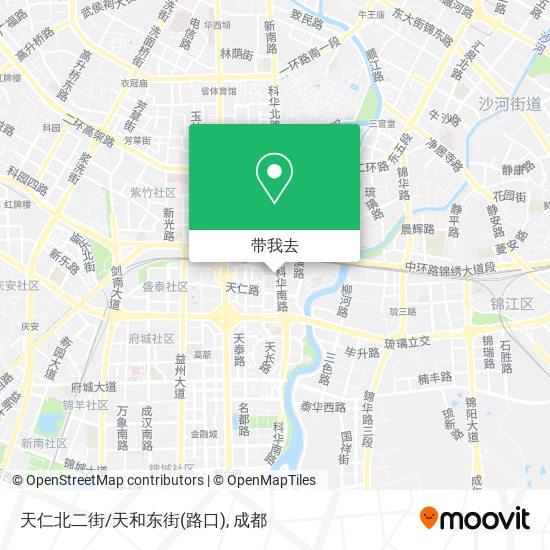 天仁北二街/天和东街(路口)地图