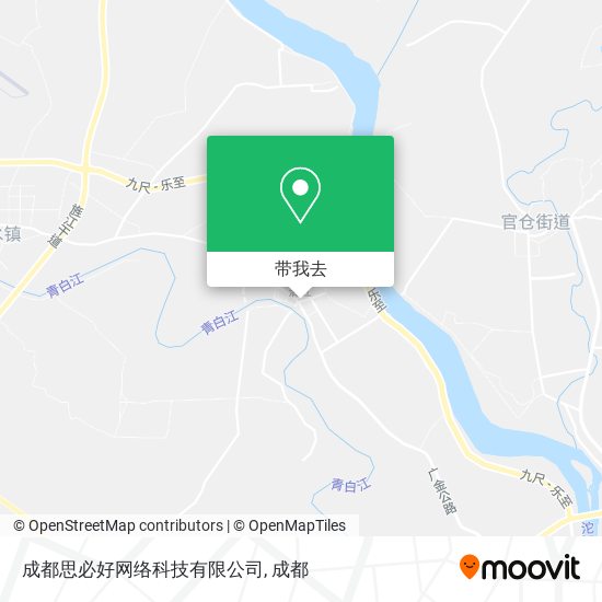 成都思必好网络科技有限公司地图