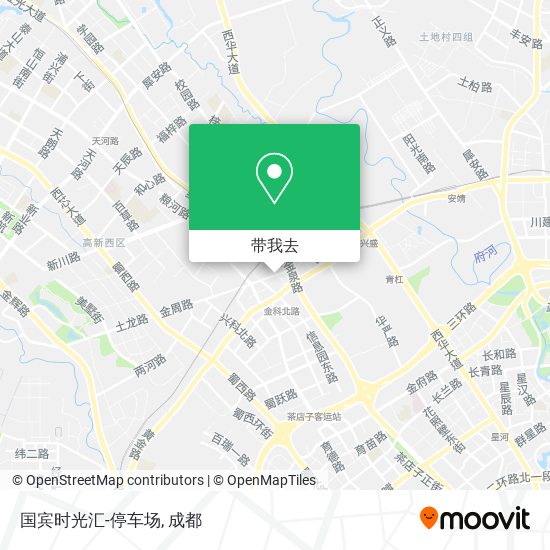 国宾时光汇-停车场地图