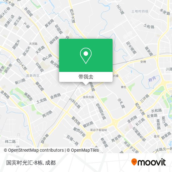 国宾时光汇-8栋地图