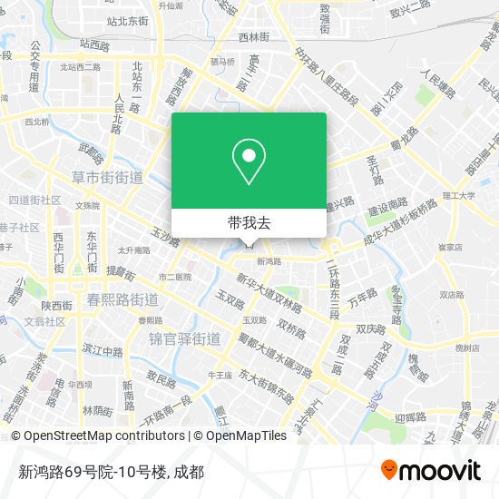 新鸿路69号院-10号楼地图
