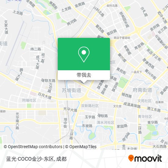 蓝光·COCO金沙-东区地图