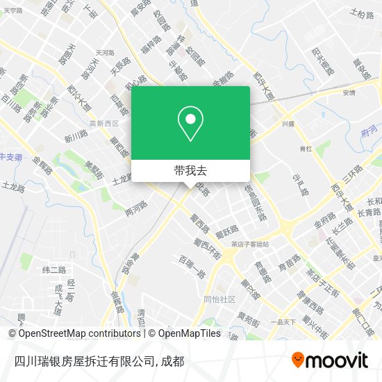 四川瑞银房屋拆迁有限公司地图