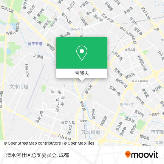 清水河社区总支委员会地图