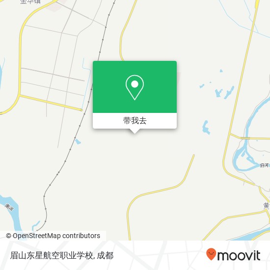 眉山东星航空职业学校地图