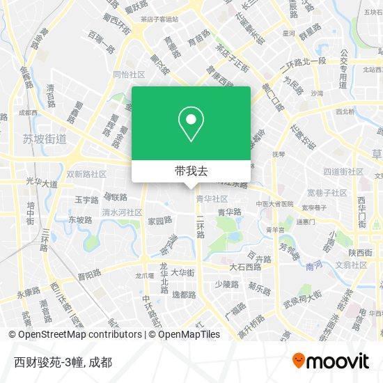西财骏苑-3幢地图