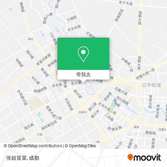张姐冒菜地图