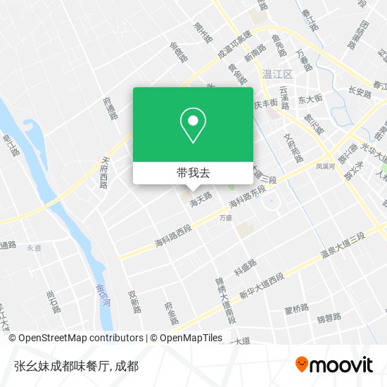 张幺妹成都味餐厅地图