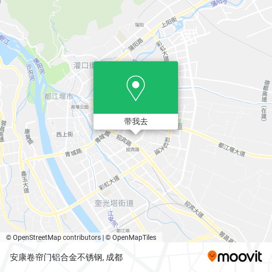 安康卷帘门铝合金不锈钢地图