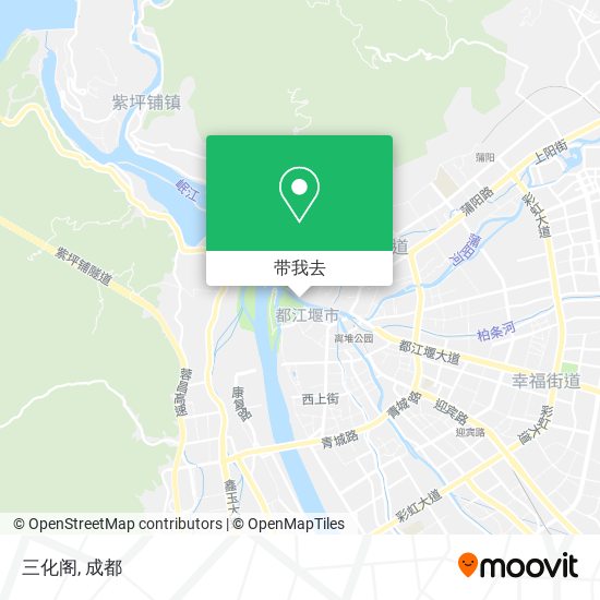 三化阁地图