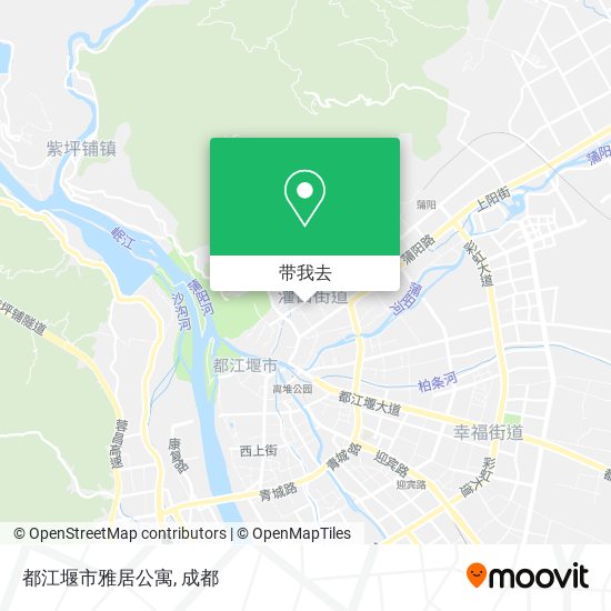 都江堰市雅居公寓地图