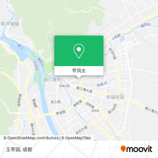 玉带园地图