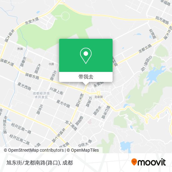 旭东街/龙都南路(路口)地图