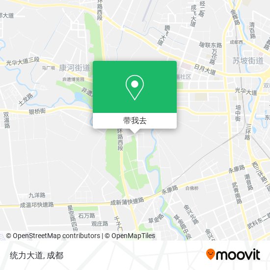 统力大道地图