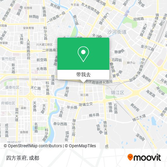 四方茶府地图