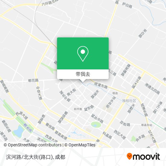 滨河路/北大街(路口)地图