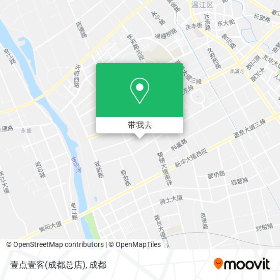 壹点壹客(成都总店)地图