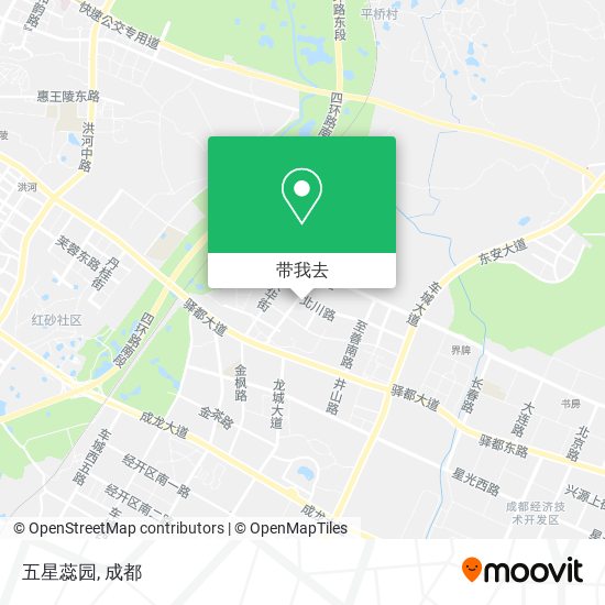 五星蕊园地图