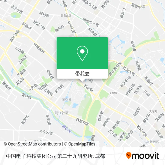 中国电子科技集团公司第二十九研究所地图