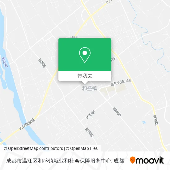 成都市温江区和盛镇就业和社会保障服务中心地图
