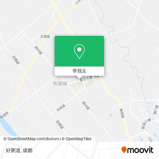 好粥道地图