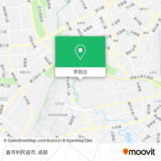 鑫哥利民超市地图