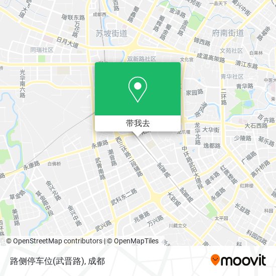 路侧停车位(武晋路)地图