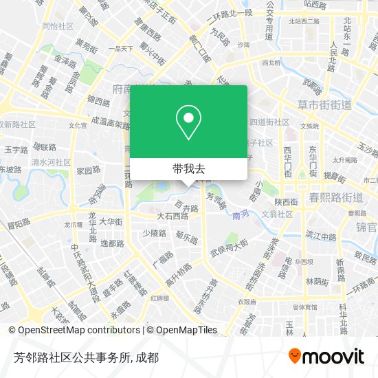 芳邻路社区公共事务所地图