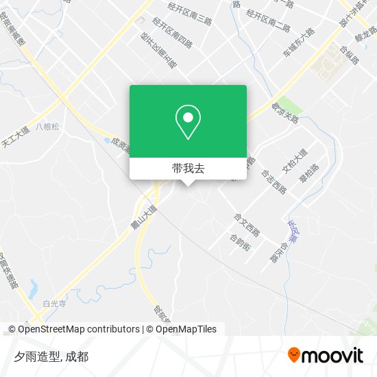 夕雨造型地图