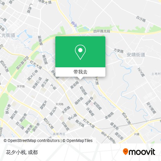 花夕小栈地图