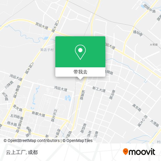 云上工厂地图
