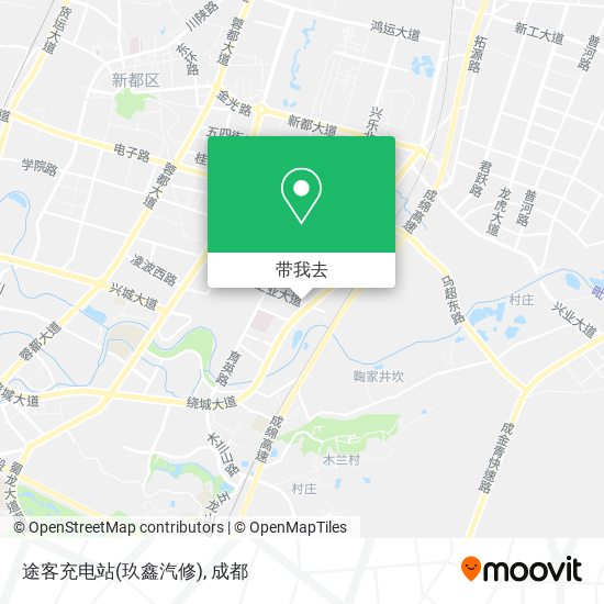 途客充电站(玖鑫汽修)地图