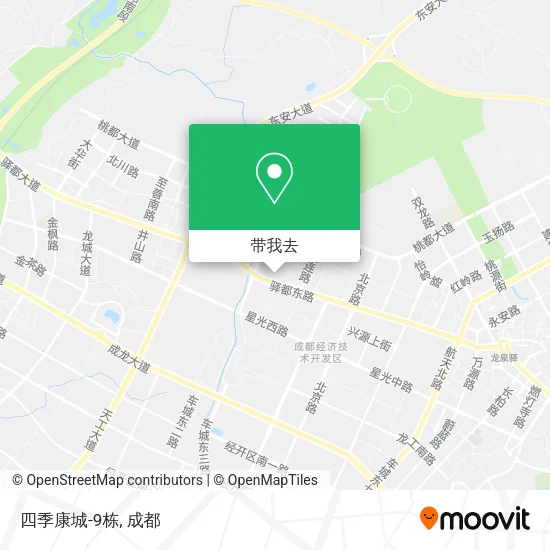 四季康城-9栋地图