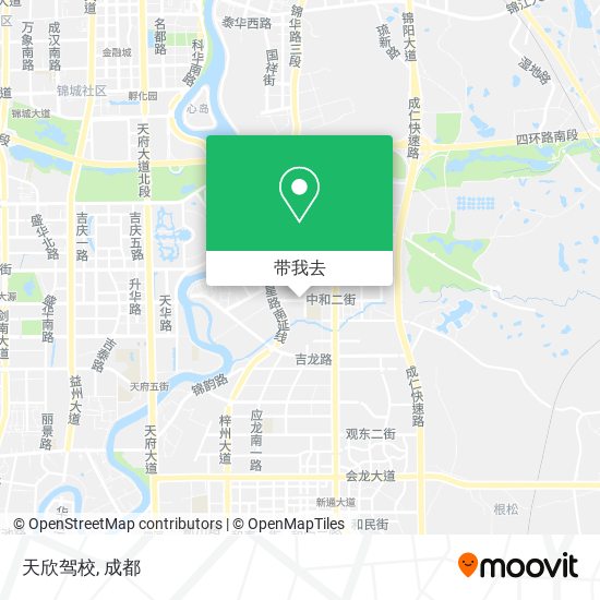 天欣驾校地图