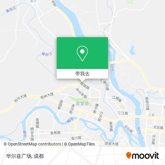 华尔兹广场地图