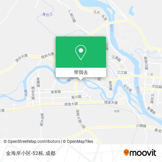 金海岸小区-52栋地图