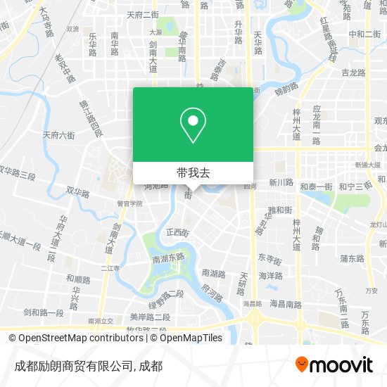 成都励朗商贸有限公司地图