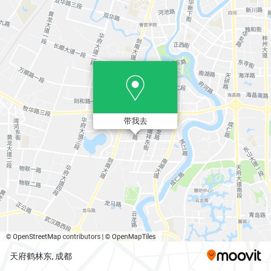 天府鹤林东地图